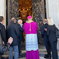 Santuario di Pompei, presentata la nuova porta di bronzo realizzata con la donazione della BCC di Scafati e Cetara