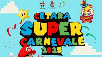 Carnevale 2025 a Cetara: tra sfilate, balli e divertimento, arriva il carro di Super Mario